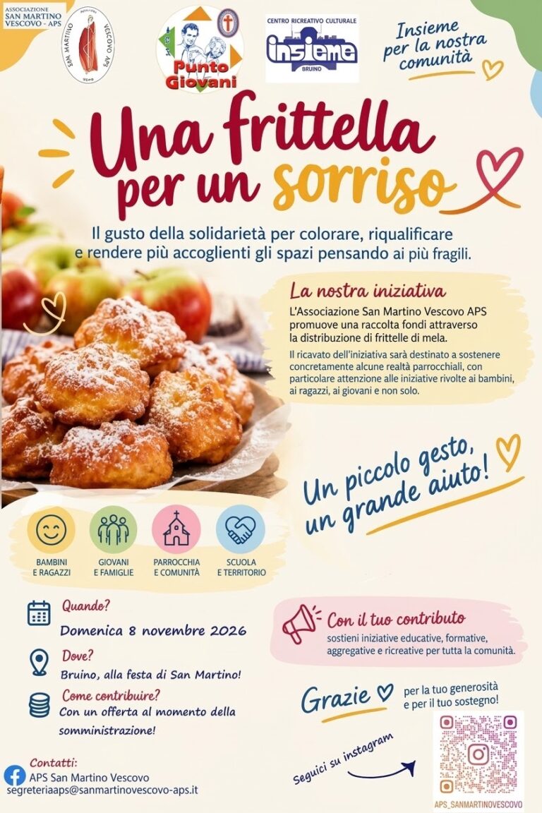 Una frittella per un sorriso